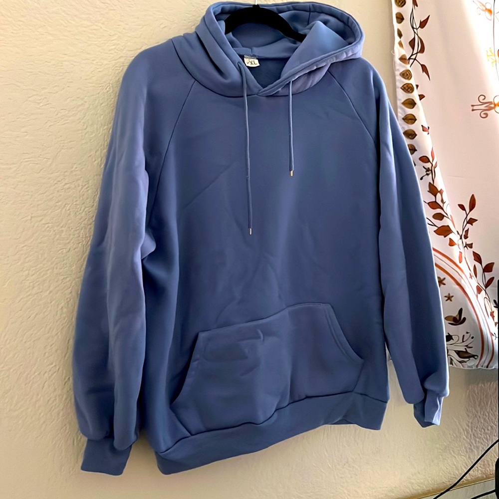 Periwinkle blue sweatshirt